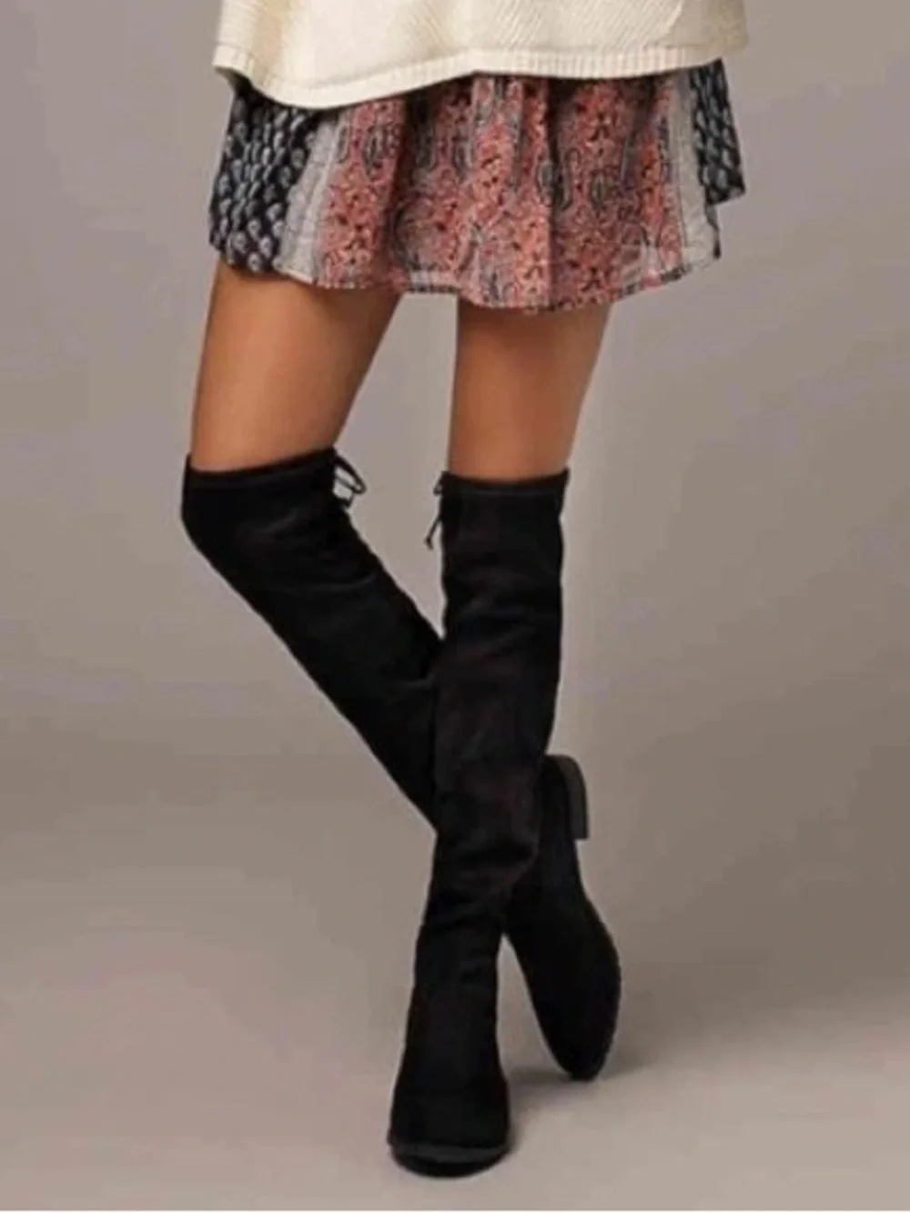 UNISA Over-the-Knee Black Boots